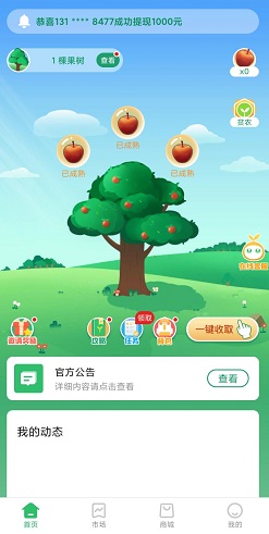 阳光果园app,新用户免费赚20元以上！